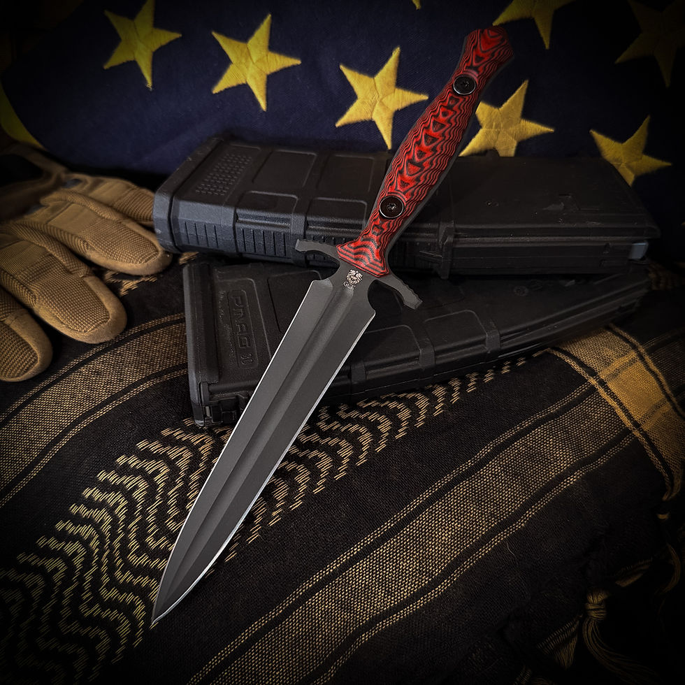 Thumbnail: Ocelot dagger with handle scales