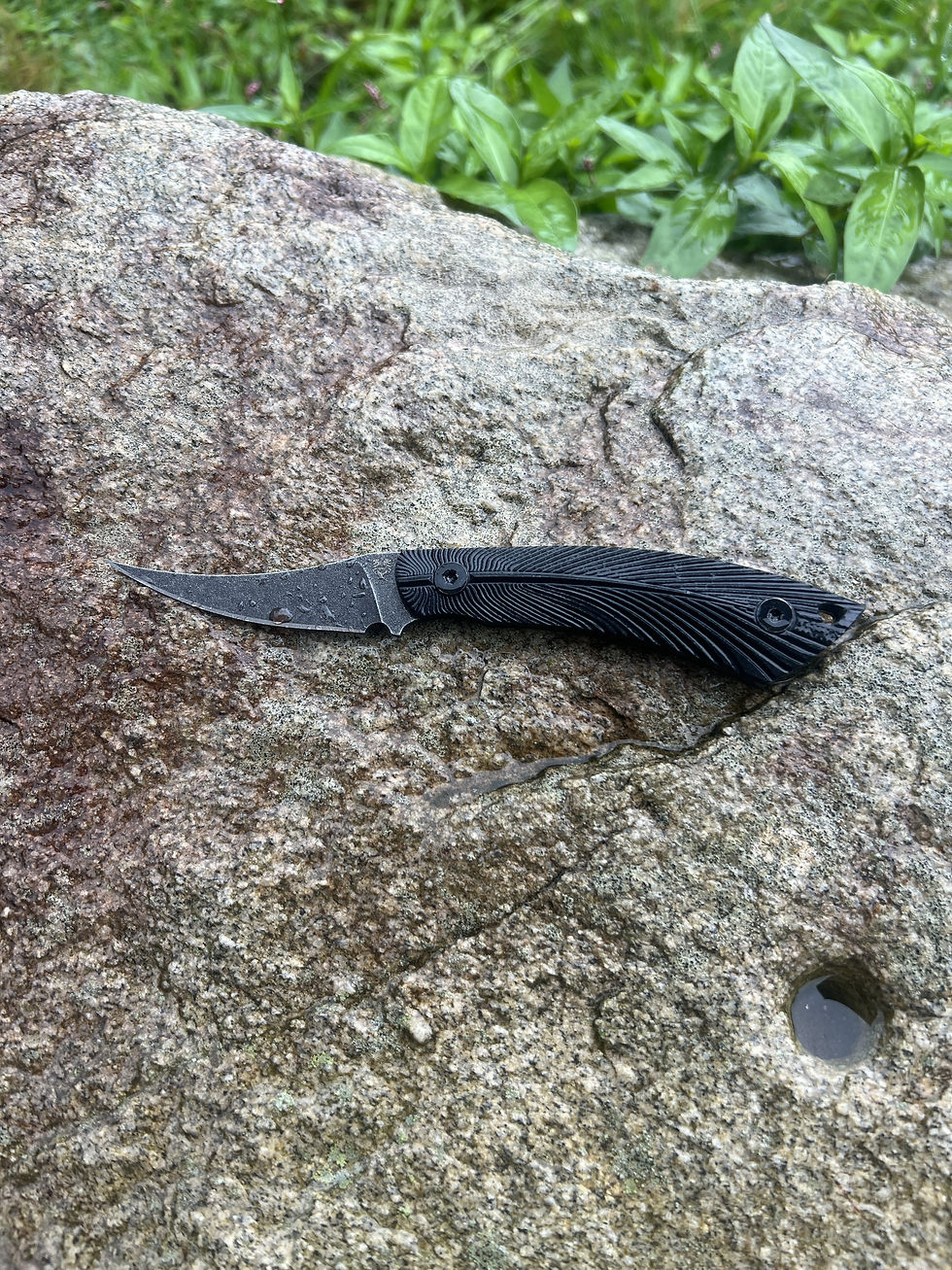 Thumbnail: Mountain Trout Bird and Trout knife