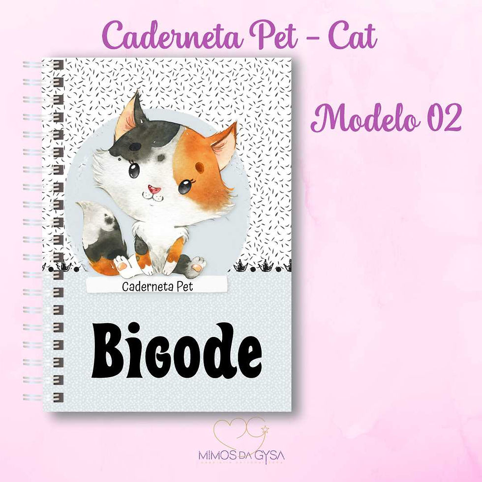 Miniatura: Caderneta Pet Masculino