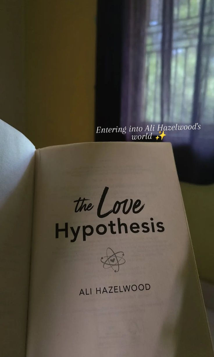 Thumbnail: The Love Hypothesis: In the lab of life, love is the sweetest experiment.