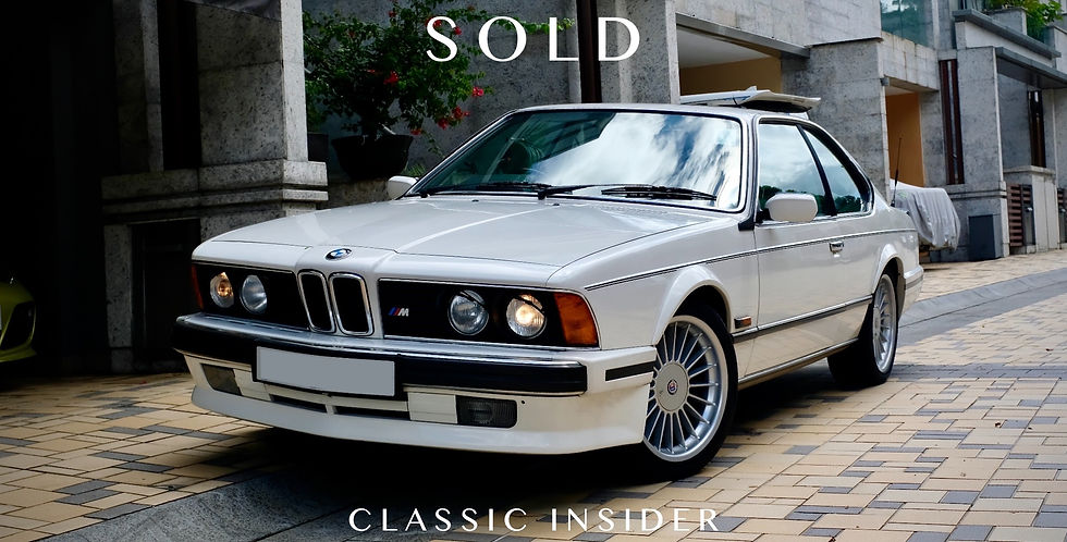 Thumbnail: 1988 BMW M635 CSI Manual
