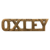 8th Australian Infantry Regiment. Brass Shoulder Title, circa 1901-1912 period