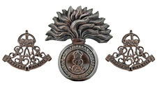 Royal Australian Artillery (Permanent), 1903-1911 (Edward VII). FINISH: Oxidised. HEIGHT: 47mm. COLLAR HEIGHT: 28mm.