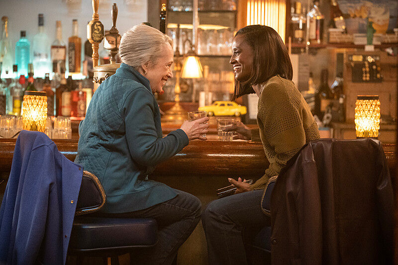 Pictured (L-R): Kathy Bates as “Madeline Matlock” and Skye P. Marshall as “Olympia Lawrence”. Photo: Erik Voake/CBS ©2024 CBS Broadcasting, Inc. All Rights Reserved.