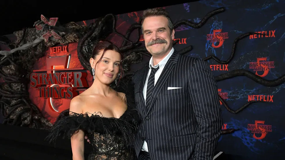 Netflix Reunites David Harbour and Millie Bobby Brown for a New Spy Thriller Series