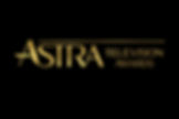 Gold ASTRA TELEVISION AWARDS logo on black background