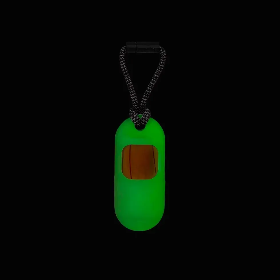 Miniatura: Porta Saquinhos Higiênicos Fluorescente para Cães