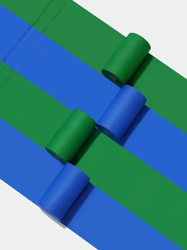 Miniatura: Vetreska - Conjunto de sacos e dispensador de cocô Chroma - Vermelho