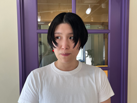 ショート×白Tシャツ