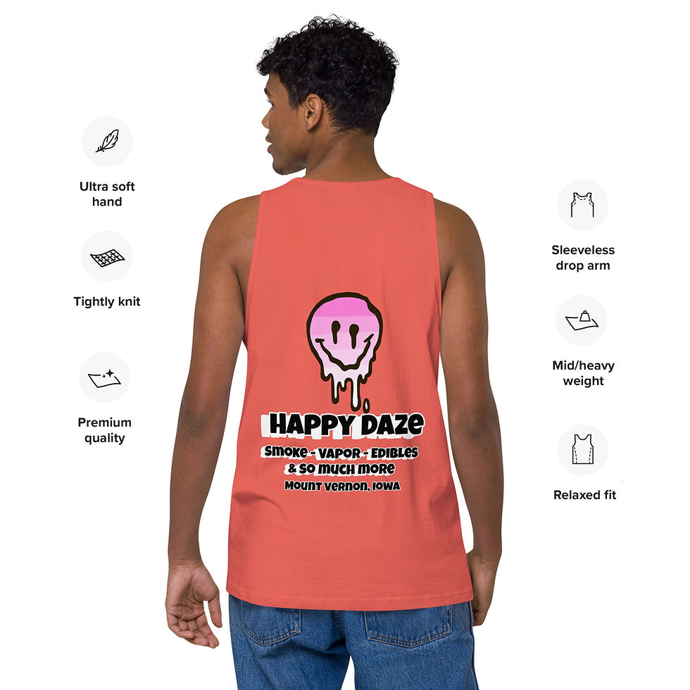 Thumbnail: Happy Daze Premium Tank Top