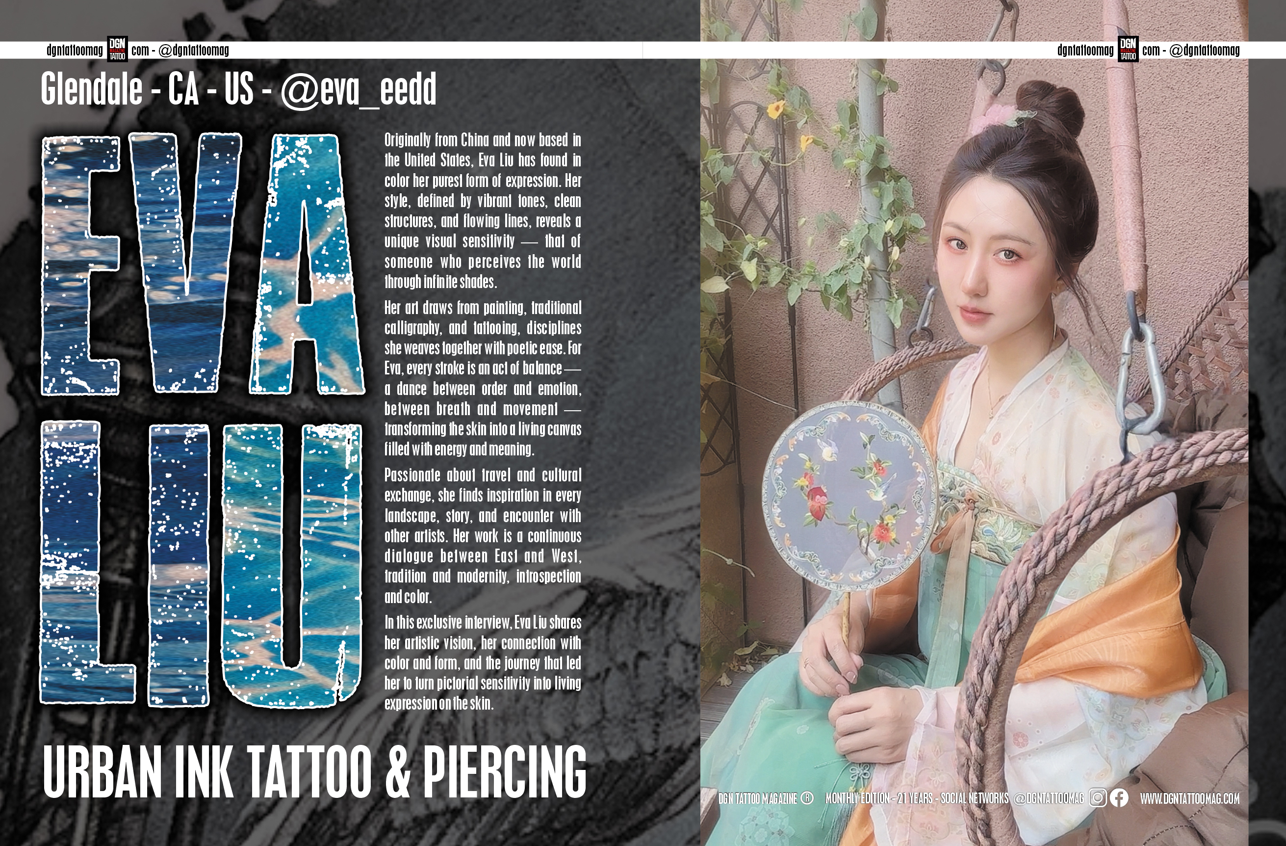 Milestone Moment: Our Tattoo Featured in DGN Tattoo Magazine Feature Interview image 1