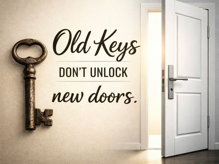 The Reason To Start Over New - Old Keys Don't Unlock New Doors