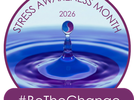 Stress Awareness Month 2026 logo