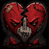 Broken heart with attitude! F it Friday