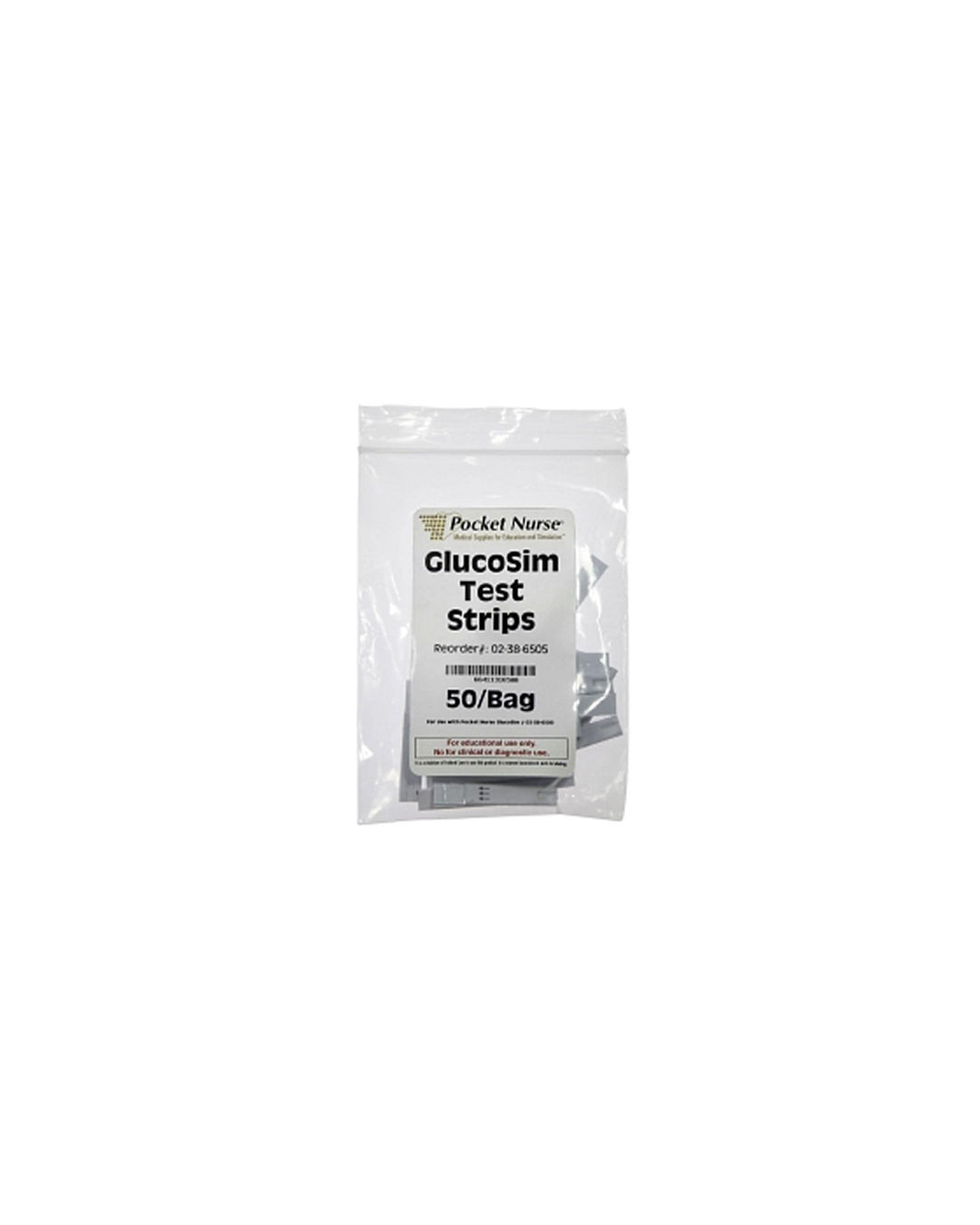 Glucometer test strips