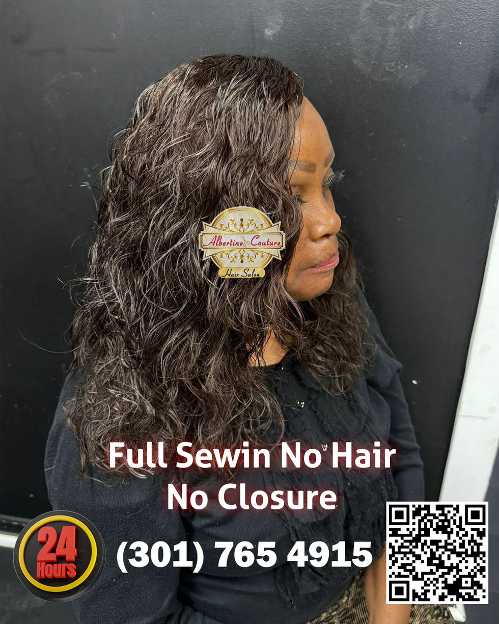 Full Sewin No Hair No Closure2