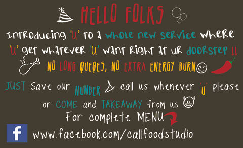 an advertisement for a restaurant called hello folks