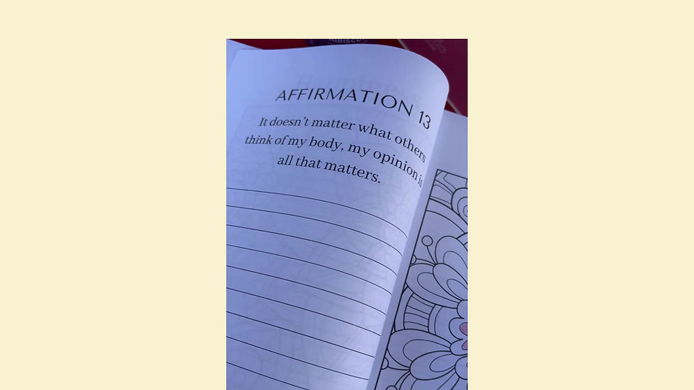 Thumbnail: Self-Love Mandala Coloring Affirmations Journal