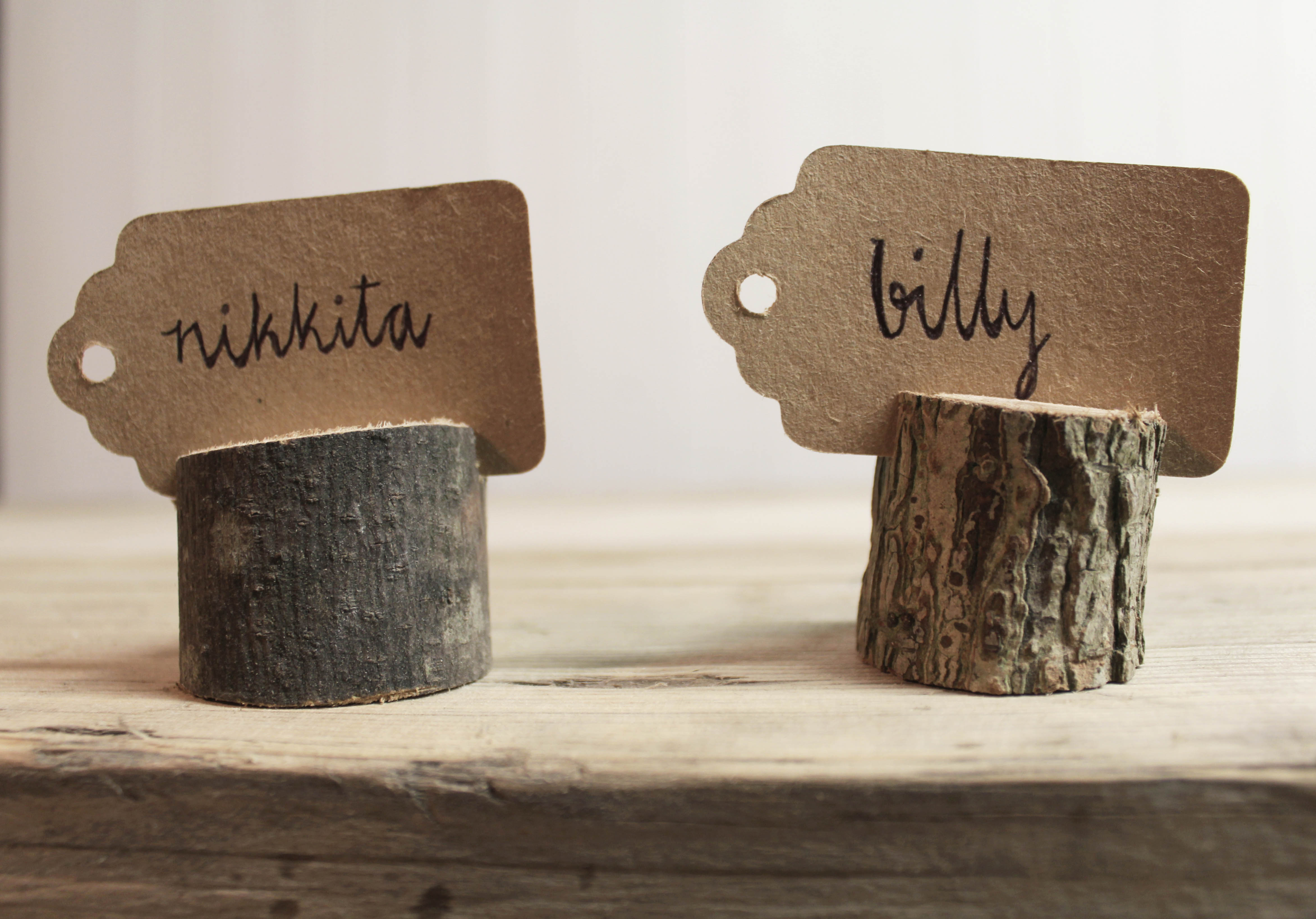 Name Tag Logs £0.20p Each