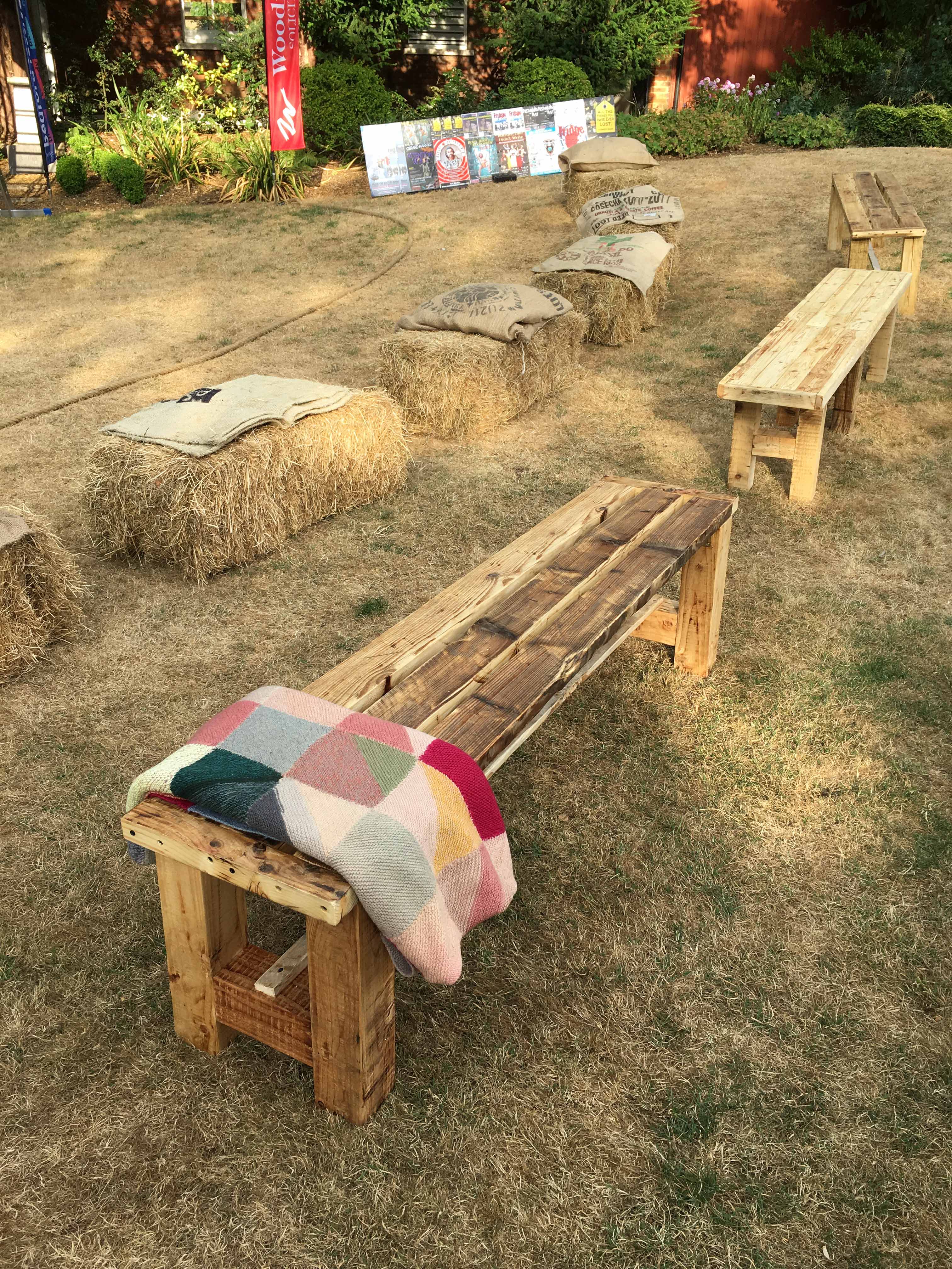 Rustic Benches From £8