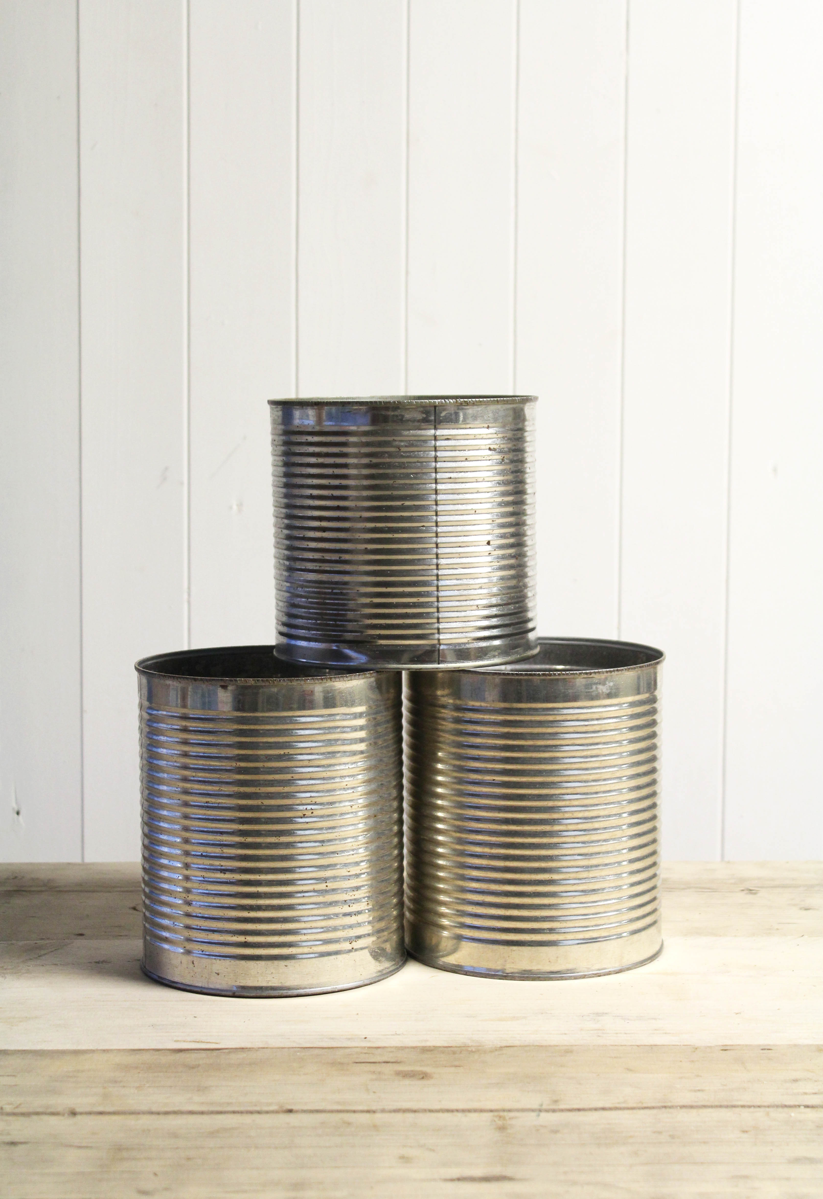 Large Industrial Tins £1 Each