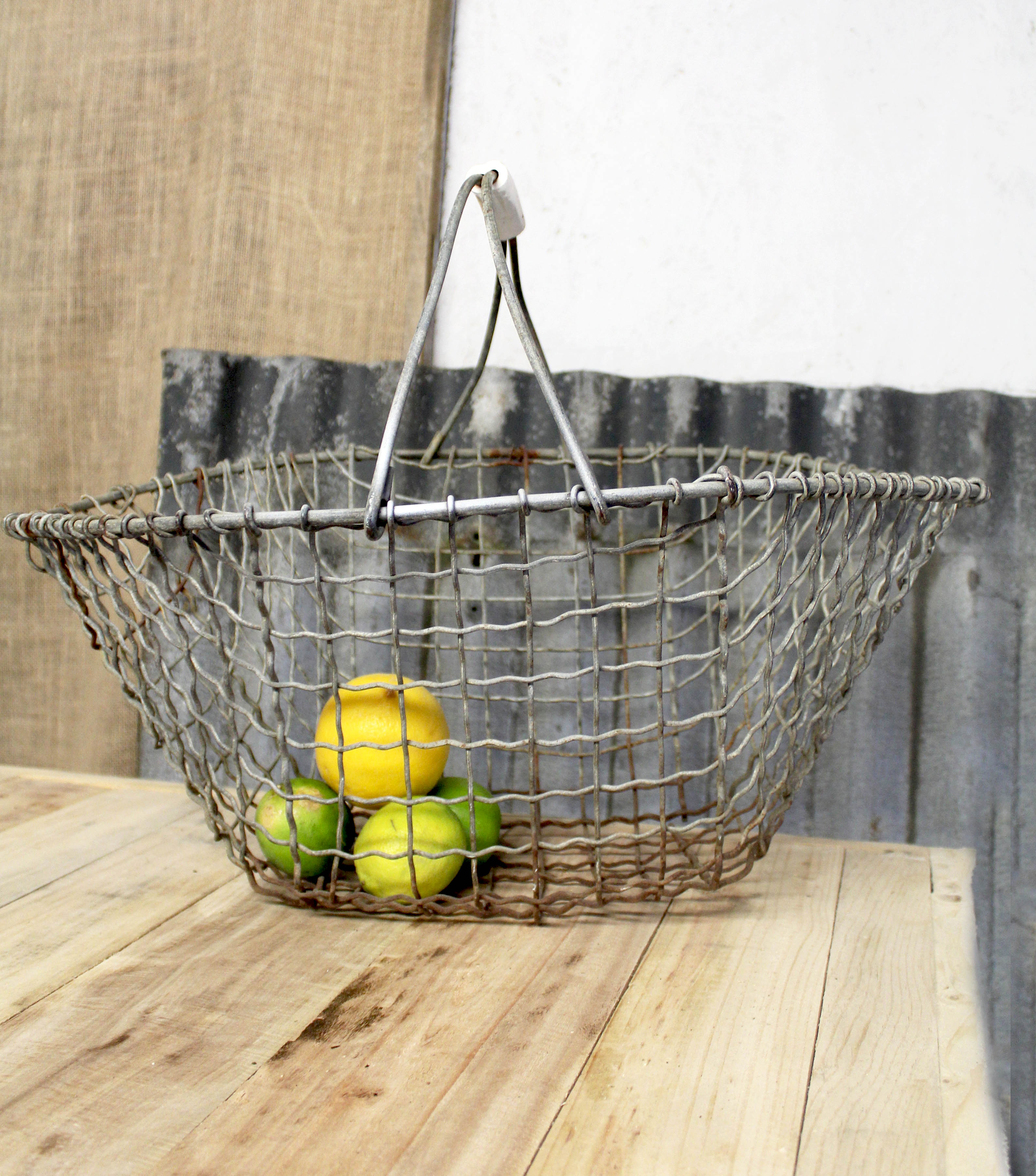 Vintage Mesh Basket £7