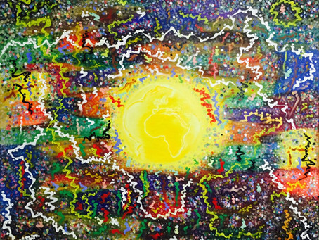 Artist Sang Jin Choi and “The Unfinished Journey for Human Rights” - The painting titled Human Traf