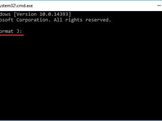 FORMAT PENDRIVE USING CMD – GUIDE