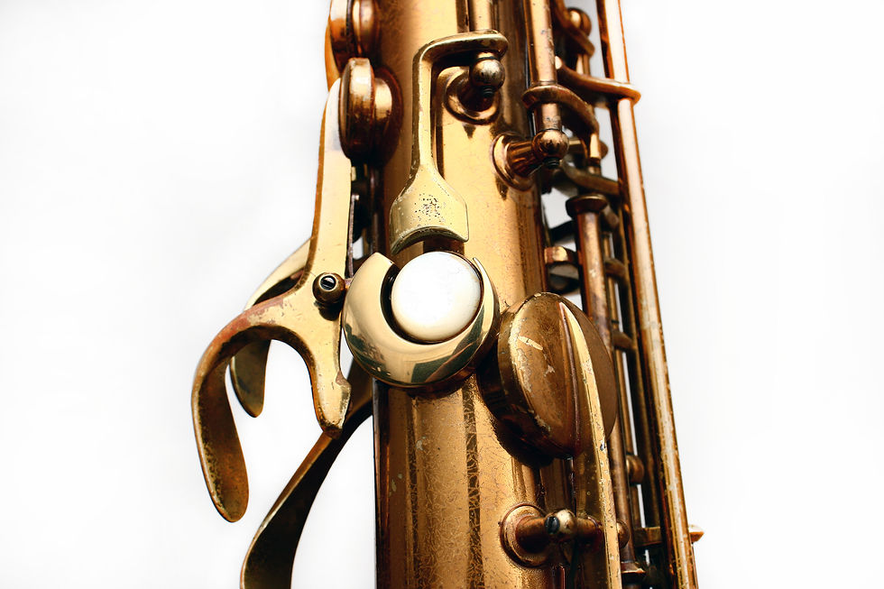 Thumbnail: 'Marx thumb extension' Daumenplatte Erweiterung für Vintage Saxophon - Saxophon Manufaktur Marx - marxproducts.com