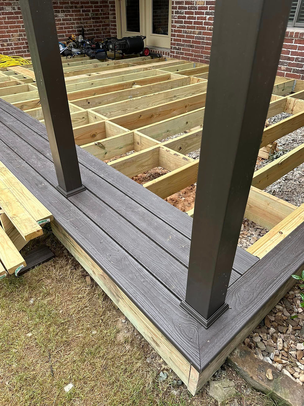 Deck Construction or deck building services