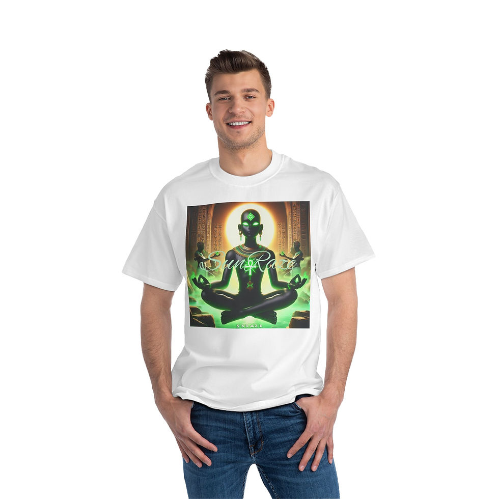 Thumbnail: Spiritual Graphic T-Shirt | 'Sun Ra' & 'Numu' Designs