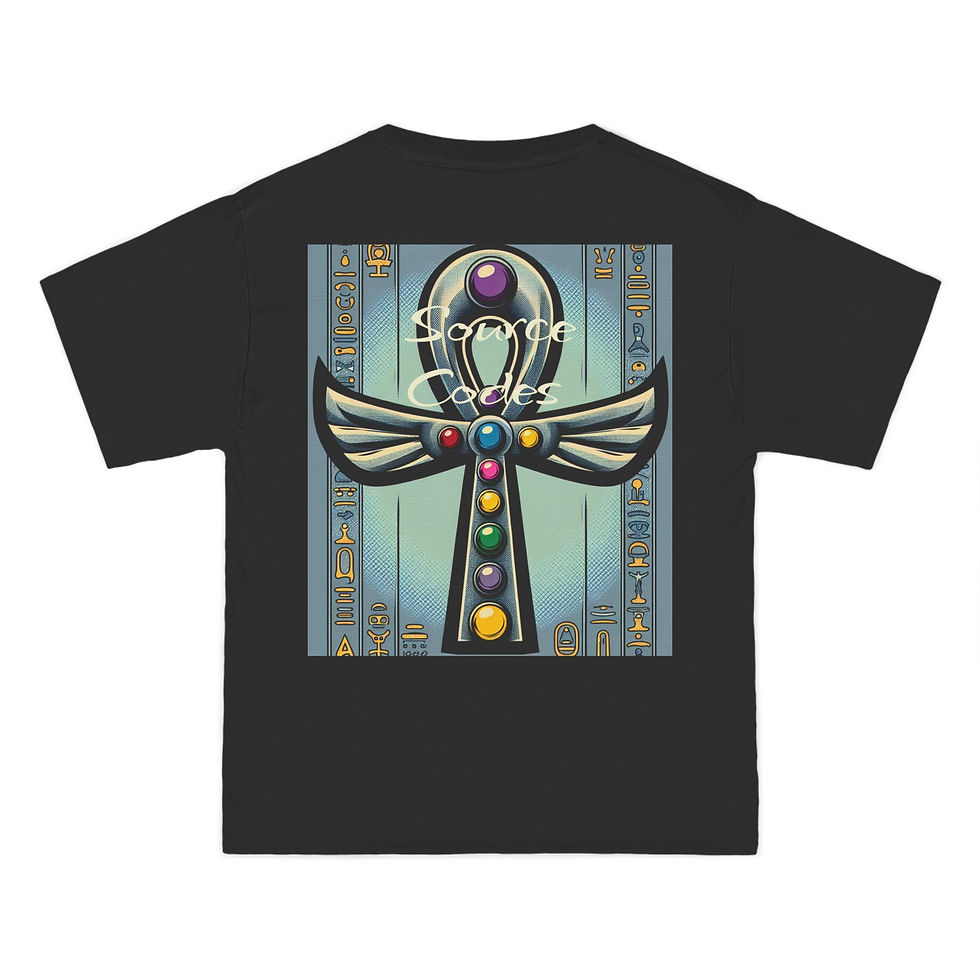 Thumbnail: SunRaze Symbolic T-Shirt - Eye of Providence & Sacred Codes Design