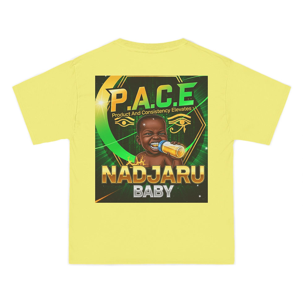 Thumbnail: Space-Themed Short-Sleeve T-Shirt for Kids - P.A.C.E. Nadjaru Baby Design,