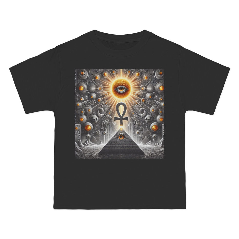 Thumbnail: Mystical Eye Symbol Beefy-T® Short-Sleeve T-Shirt | SunRaze Graphic Tee