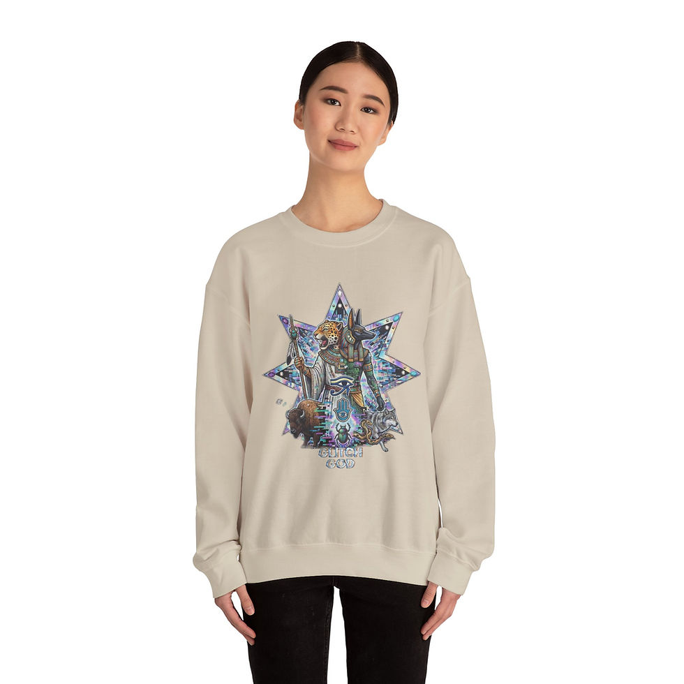 Thumbnail:  Sweatshirt — Tarot Star Illustration "Good" Graphic, Mystical Fantasy Pullover