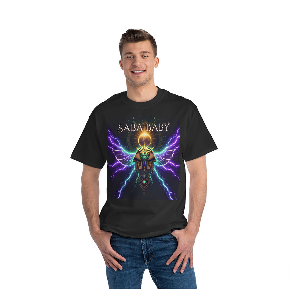 Thumbnail: SABA BABY Graphic Tee - Short Sleeve T-Shirt for Spiritual Vibes