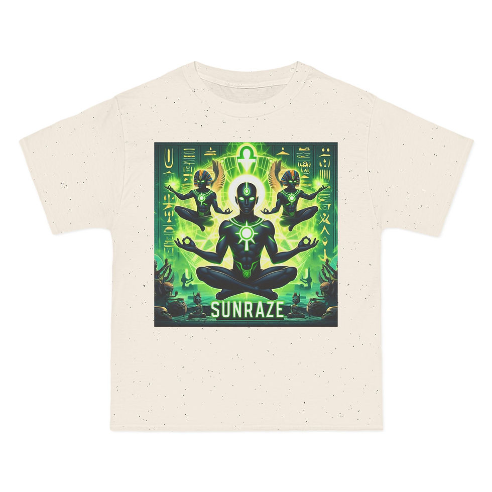 Miniature : Spiritual Energy Graphic T-Shirt - SUNRAZE Design