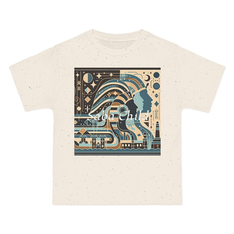 Thumbnail: SunRaze Short-Sleeve T-Shirt -  Space Vibes, Unisex Tee for Astrology Lovers