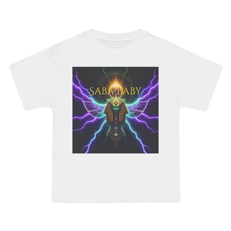 縮圖：Saba Baby Graphic T-Shirt - Energetic Apparel for Music Lovers