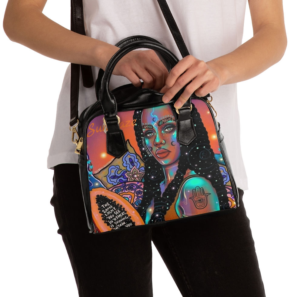 Thumbnail: SunRaze Shoulder Handbag