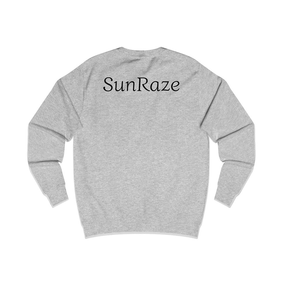 Thumbnail: Solar System Diagram Sweatshirt — SunRaze Astronomical Graphic Crewneck