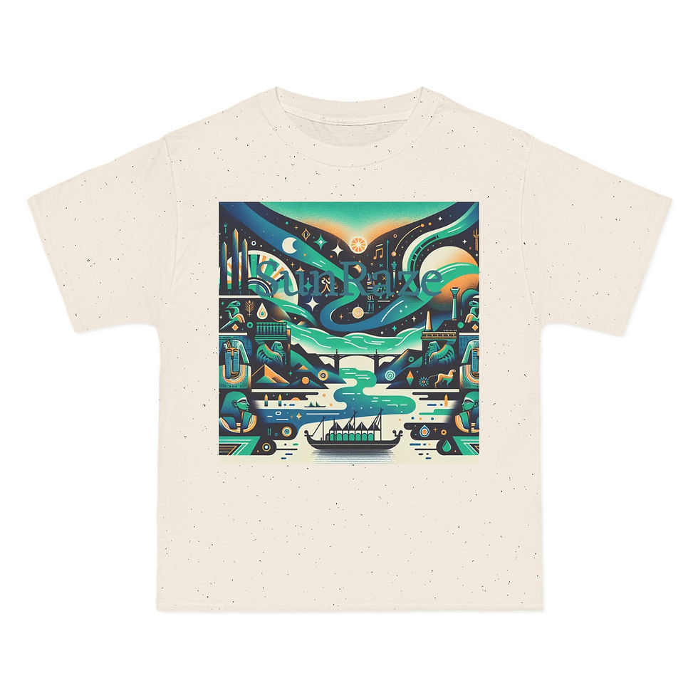 Thumbnail: Beefy-T® Short-Sleeve T-Shirt - Timeless Strength Eternal Wisdom Graphic Tee
