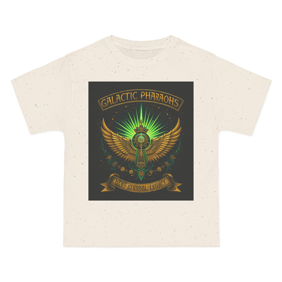 Thumbnail: Galactic Pharaohs T-Shirt - Legacy of the Sphinx Design