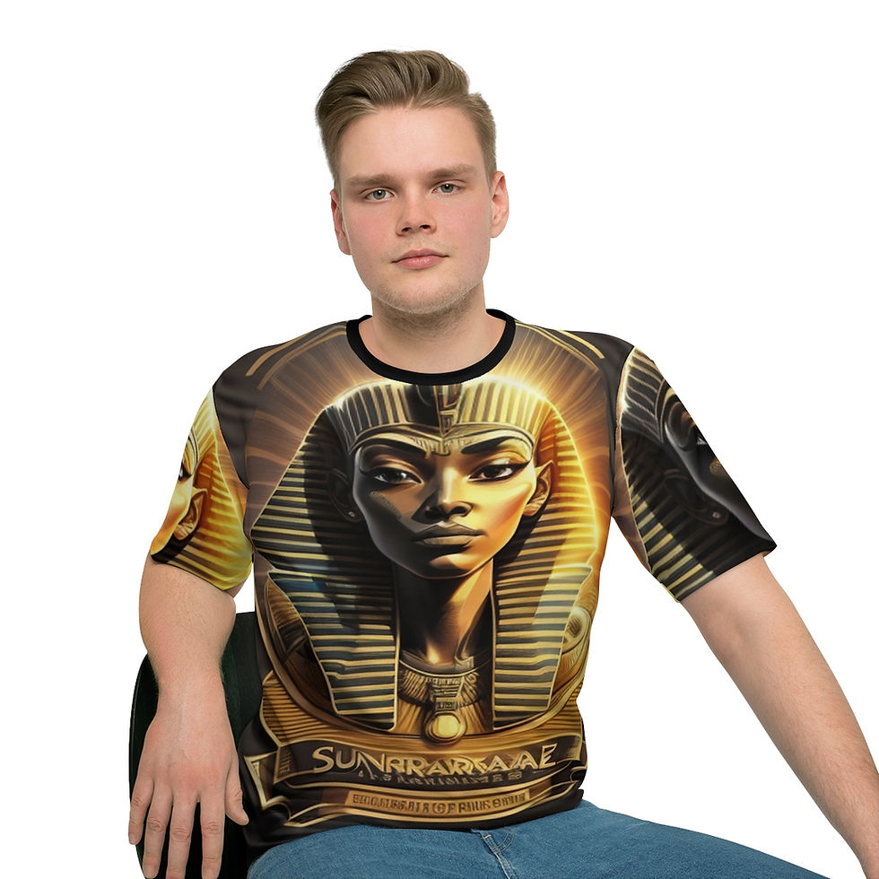 縮圖：SunRaze 男士宽松 T 恤