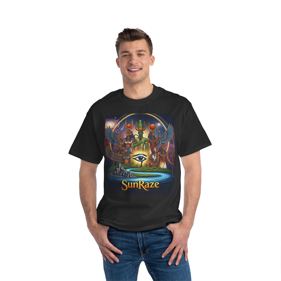 Thumbnail: Vibrant Graphic T-Shirt for Festivals & Everyday Wear, SunRaze Tee