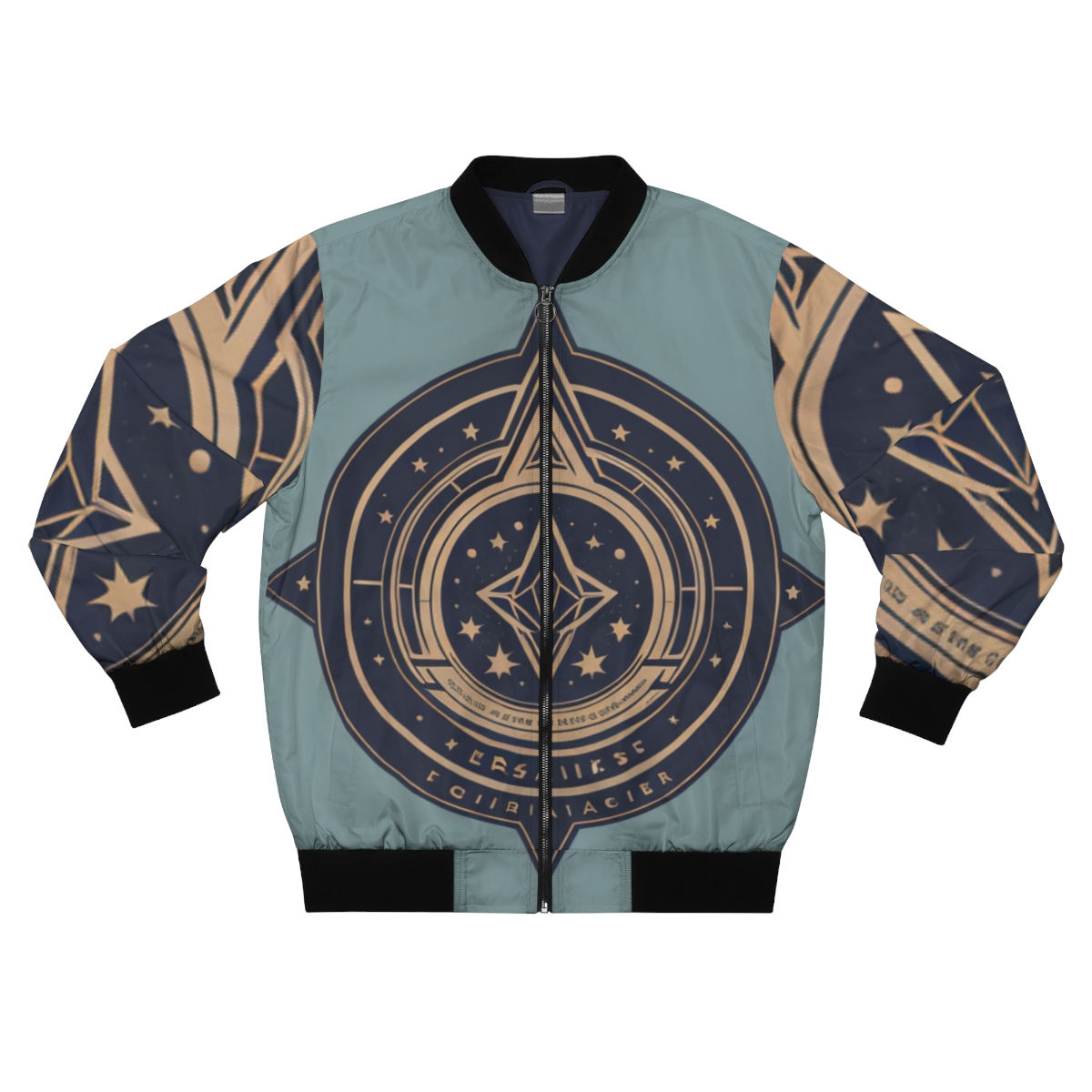 SunRaze"9etherian Apparel"Men's Bomber Jacket 