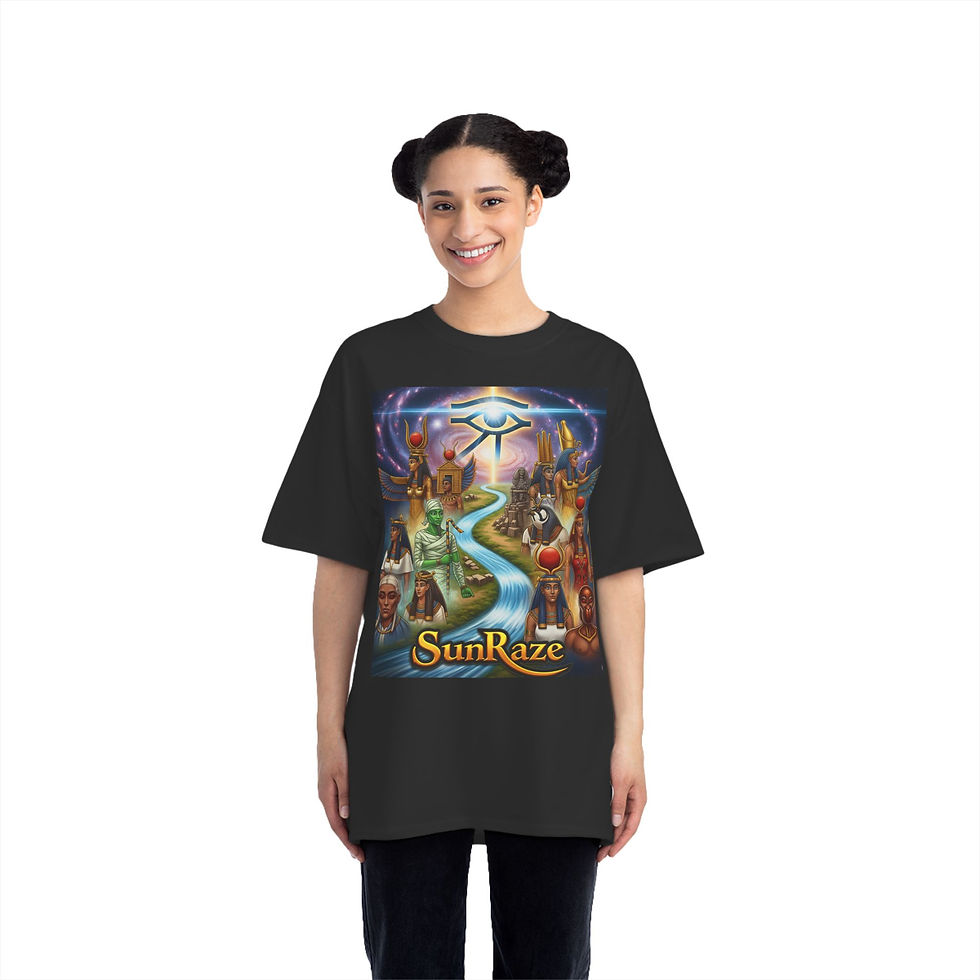 Thumbnail: SunRaze Graphic Tee: Vibrant Short-Sleeve Shirt for Music Lovers