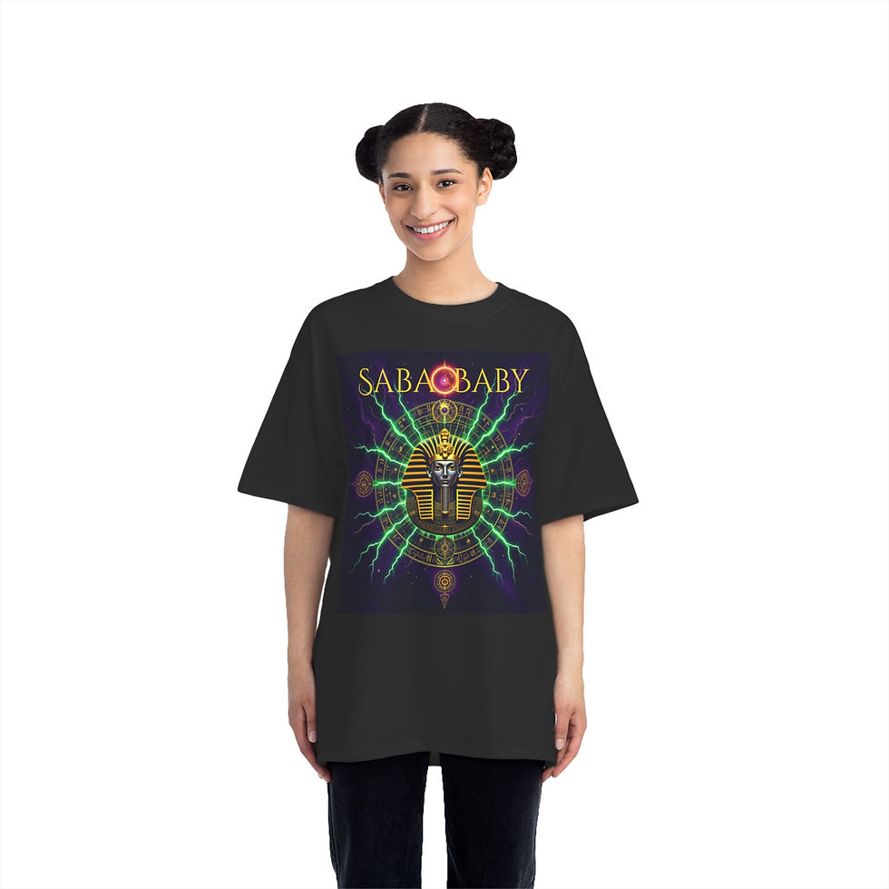 縮圖：SABA BABY Graphic Short-Sleeve T-Shirt - Trendy Streetwear Top