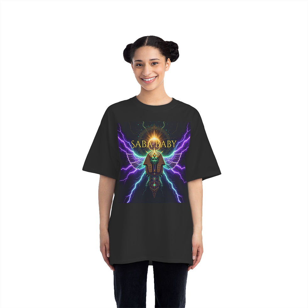 縮圖：Saba Baby Graphic T-Shirt - Energetic Apparel for Music Lovers