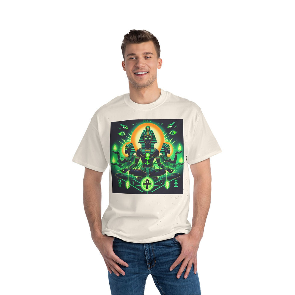 Thumbnail: Mystical Egyptian Graphic T-Shirt | Energy & Spirituality Design
